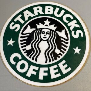 Starbucks Coffee Original 19-1/4" Display Sign From Store Lighted Sign  @READ@